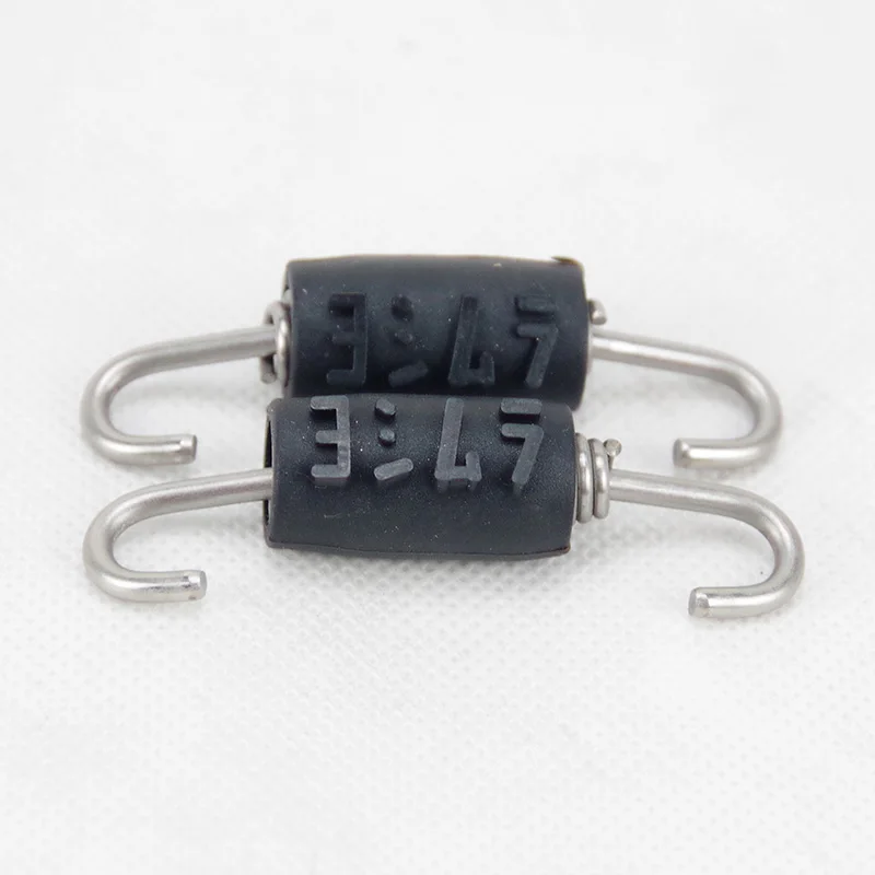 

Free shipping 60mm 68mm Length Motorcycle Exhaust Muffler Springs Tension Black Ruber Springs