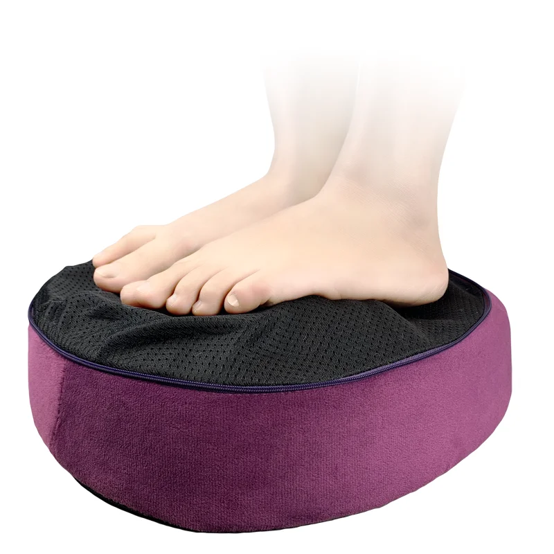 2 в 1 электрическая грелка для ног уютная бархатная унисекс массажер с подогревом