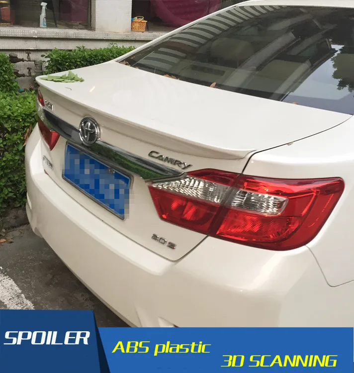 Спойлер для Toyota Camry высококачественный спойлер из АБС-материала заднего крыла