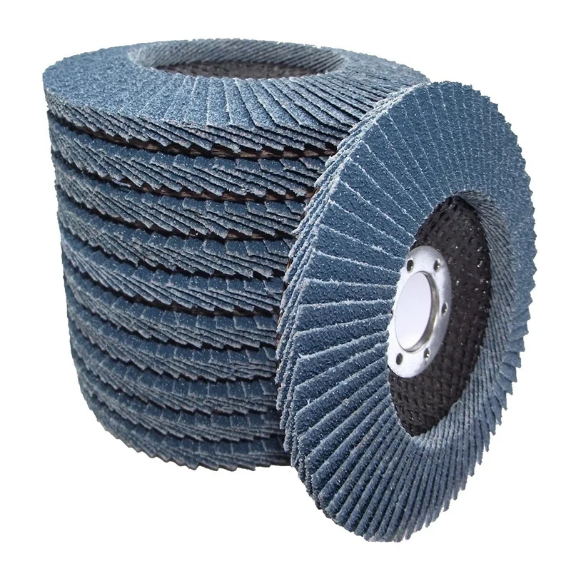 

20 Pieces Flap Discs, Grinding Discs, Abrasive Mop Discs, 125 Mm Grain 40 Grinding Discs