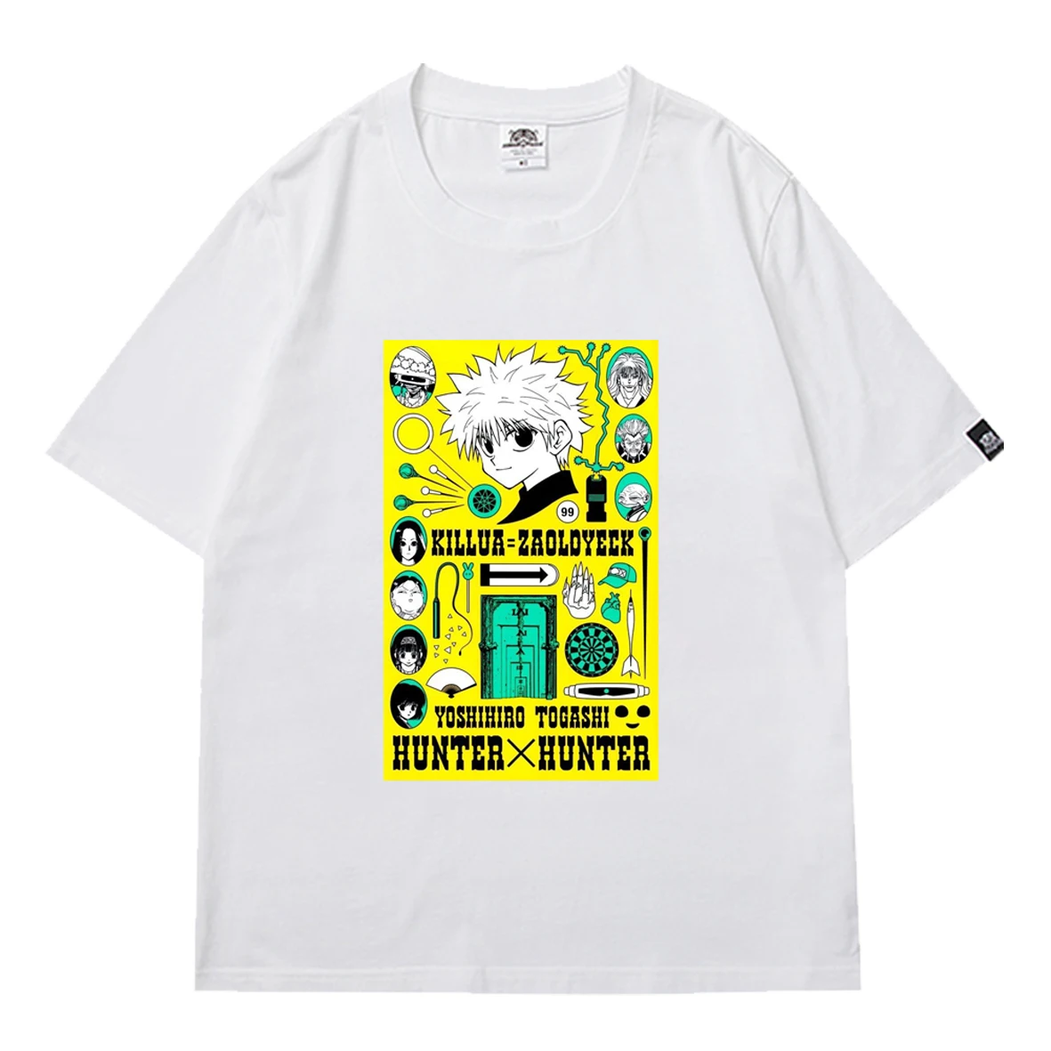 

Anime HUNTER X HUNTER Women's T-shirt Short Sleeve Clothes Girl Oversized T-shirt Y2k Cartoon Kawaii Girls T Shirt Woman T-Tees