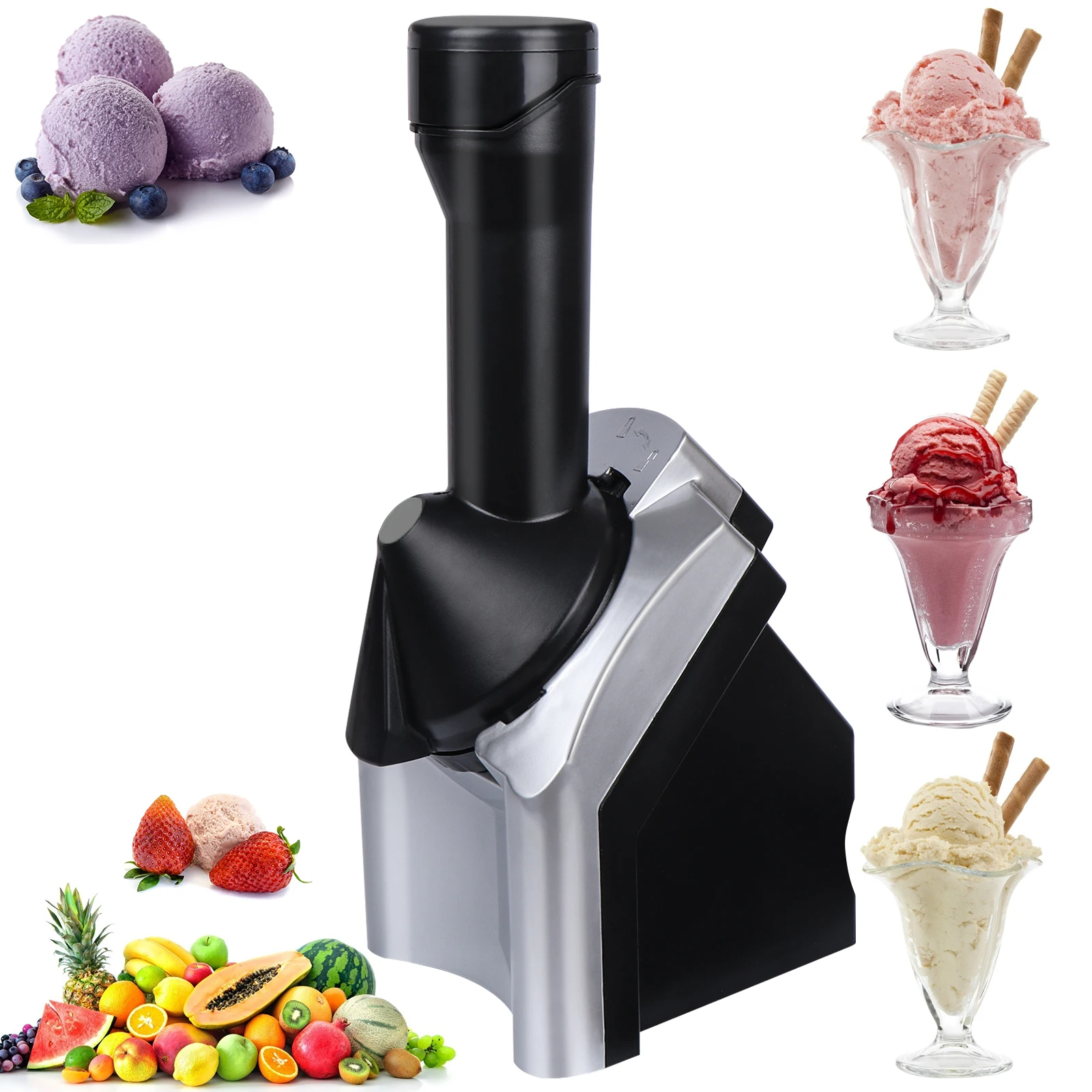 

Домашний аппарат для приготовления мороженого, аппарат для приготовления десертов с фруктами, аппарат для приготовления замороженного дес...