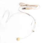 Профессиональная гарнитура с двойным ушным крючком и микрофоном, головной микрофон для Shure ALL XLR 3PIN TA3F, новинка