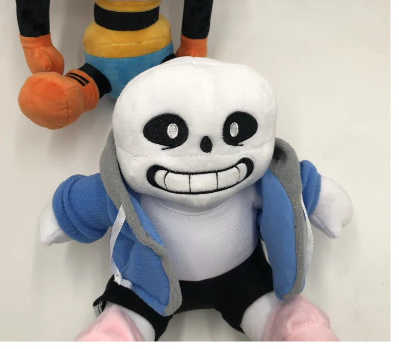 25 см кукла Undertale плюшевые игрушки Sans Frisk Chara набивной мультфильм день рождения для