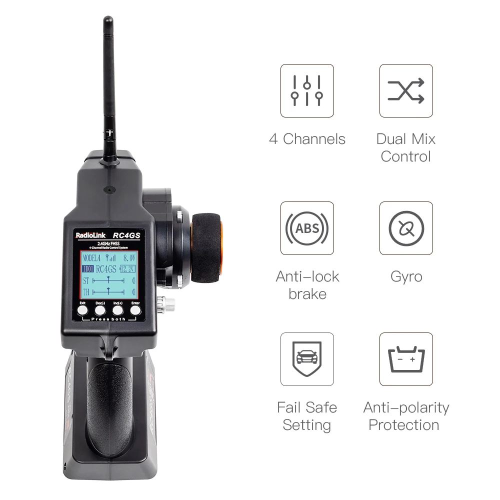 radiolink rc4gs v2 4 каналы rc радио передатчи