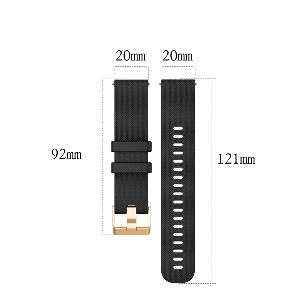 

Huawei Watch Strap Watchband For Huawei Watch GT2 42mm HONOR Watch ES Honor Magic2 42mm Sport Bracelet 20MM Wristband Correa
