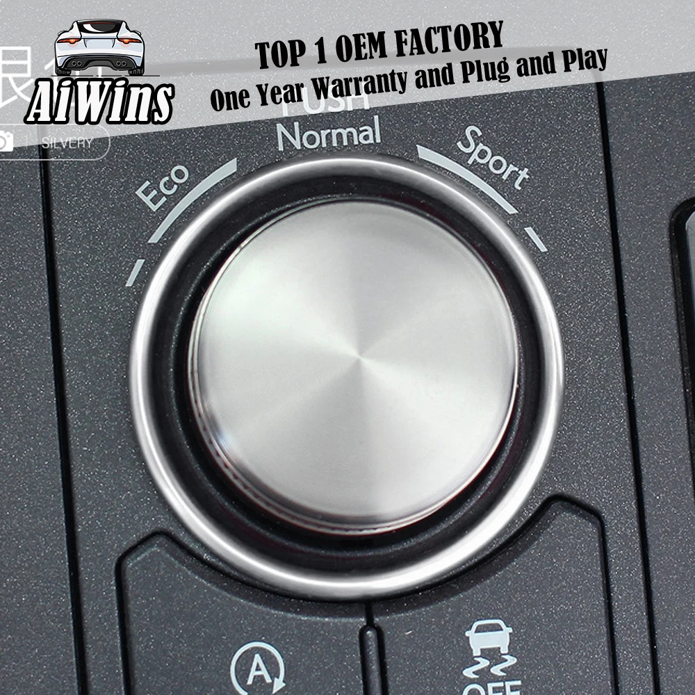 Aiwins для LEXUS NX200 300h RX300/200 t 450H аксессуары Автомобильный режим вождения ручка кольцо сплав отделка