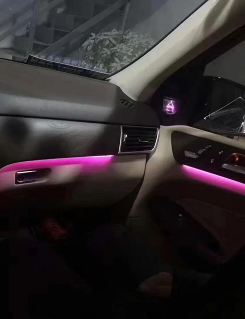 Для Benz GLE CLA W166 W292 X166 Автомобиль окружающего светильник 12 Цветов интерьер Бо