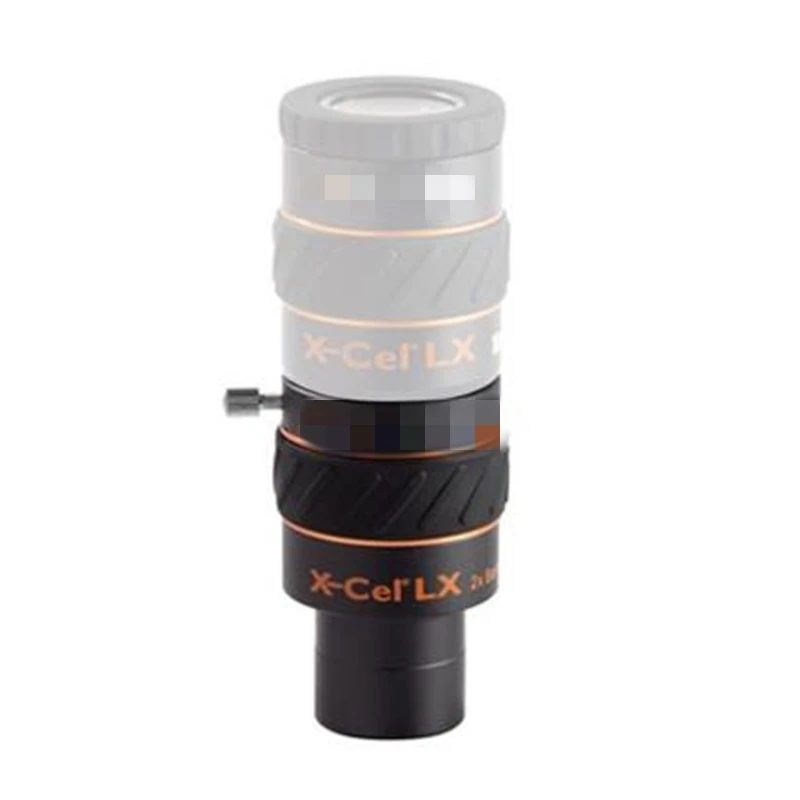X-Cel LX 2X 3X линза Барлоу 2X3X1,25 дюйма супер широкоугольный планетарный окуляр Оптическое стекло призма Барлоу LX2X3X