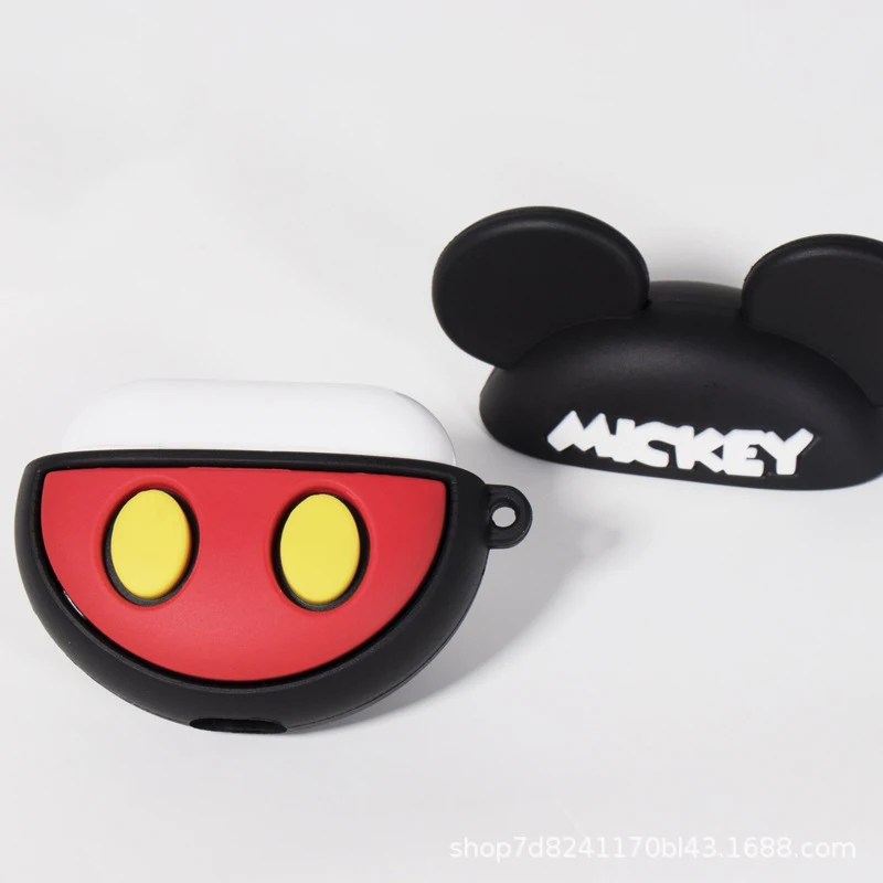 

3D Mickey Mouse Case For Airpods Cute Cartoon Disney Minnie Earphone Protect Cover Shell For Airpod Pro 1 2