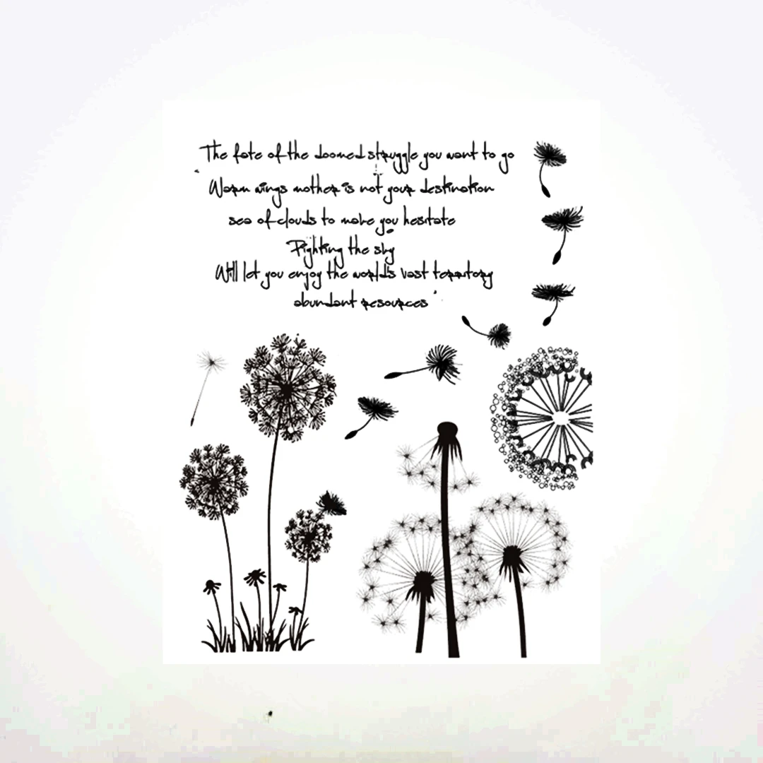 14x18 см бант бабочка Женская прозрачная печать прозрачные наклейки силиконовый