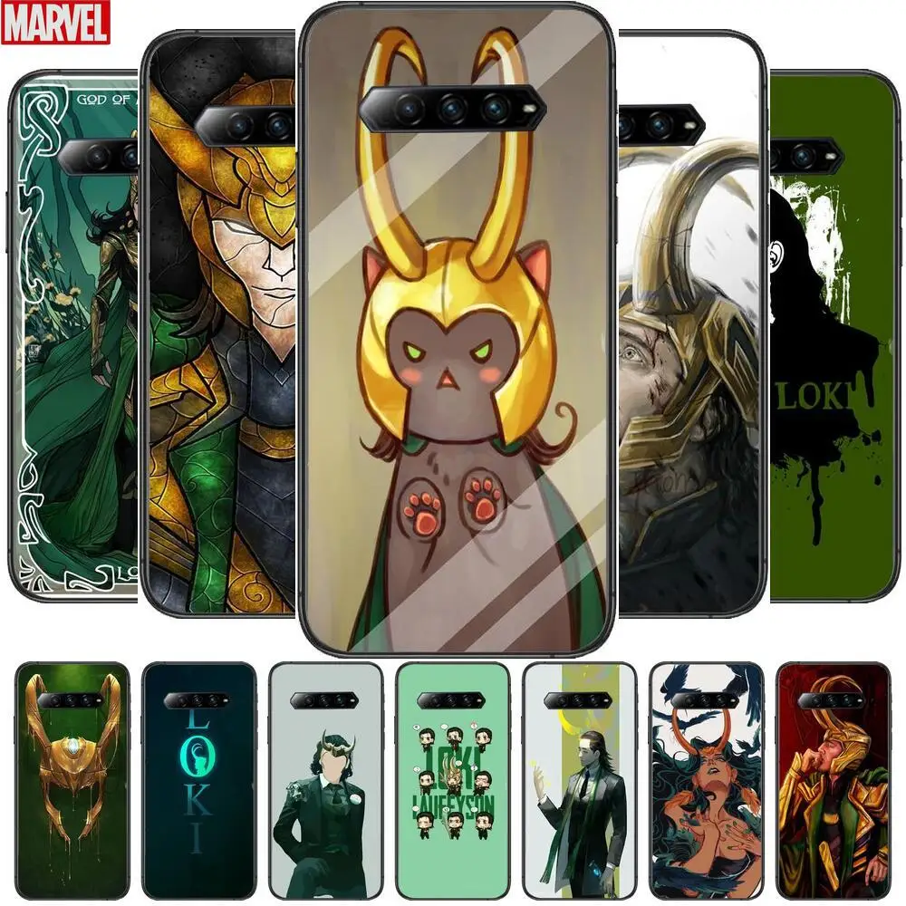 

Loki Cartoon Phone Case For xiaomi redmi Black Shark 4 Pro 2 3 3s Cases Helo Black Cover Silicone Back Prett mini cover funda