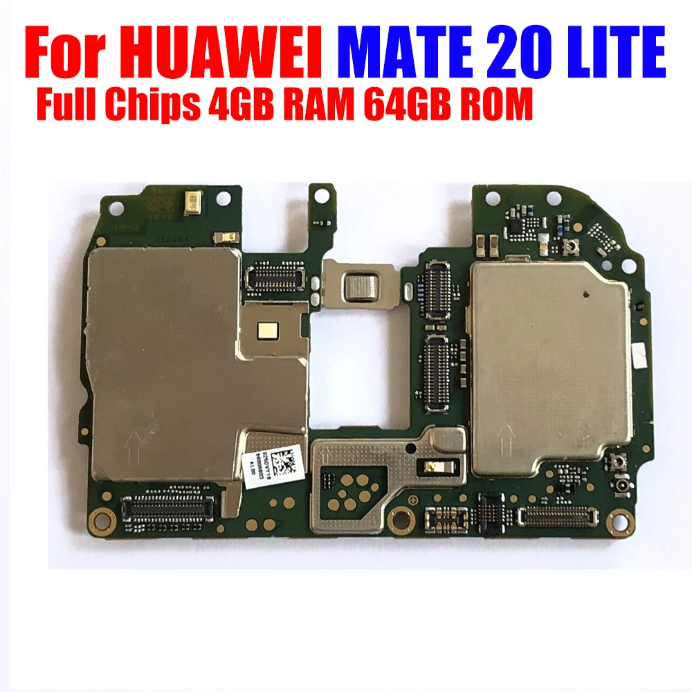 Материнская плата HUAWEI Mate 20 LITE 64 ГБ + 4 Гб логическая оригинальная разблокированная