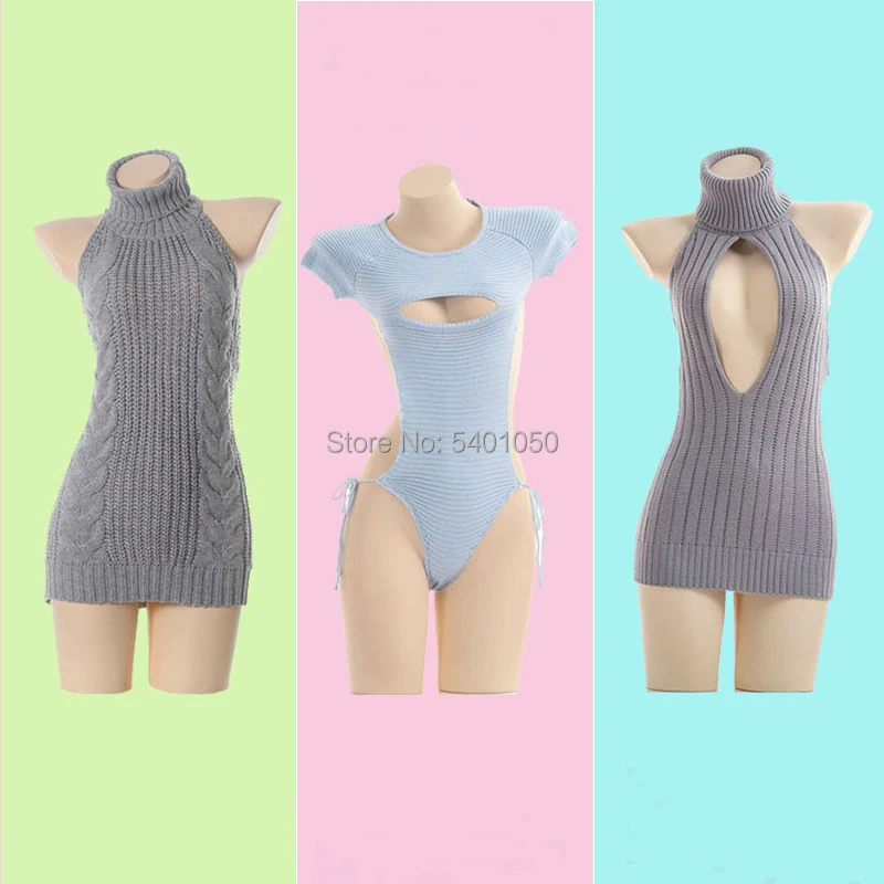 Свитер Женский вязаный черный с V-образным вырезом и длинными рукавами