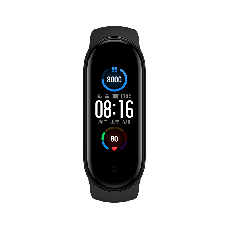 Смарт браслет Xiaomi Mi Band 5 4 цвета сенсорный экран Miband5 фитнес трекер пульсометр