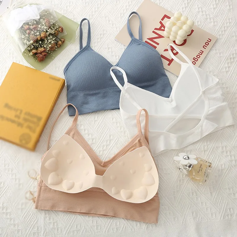 Топ женский спортивный бесшовный с низкой спинкой для фитнеса и активного отдыха