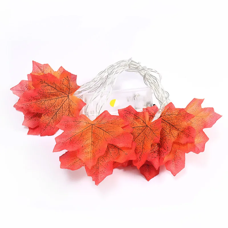 

3M 6MGarland Street Maple Leaf String Lights Garden Decoration LED Light Garlands Lamps Christmas Tree Fireplace Home Decorative