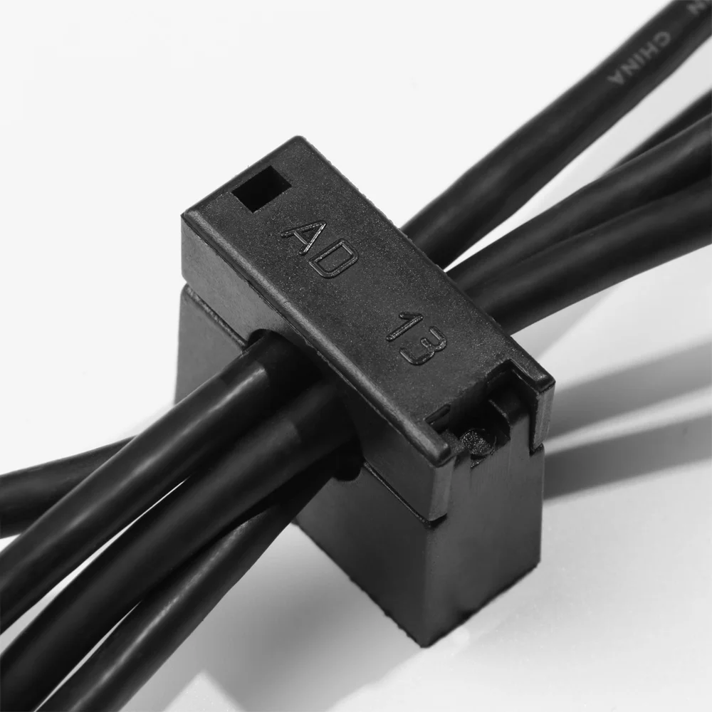 Черный ПВХ зажим для проводки и шланга электрические фитинги кабельные зажимы