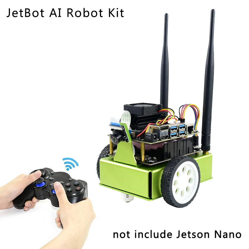 Комплект для умного робота Nvidia Jetbot с ии Jetson Nano b01макетный комплект камерой Wi Fi