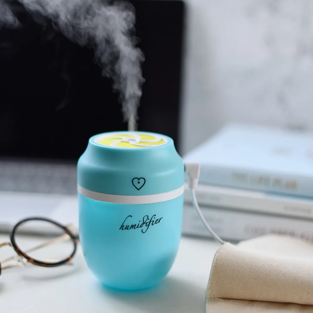 Светодиодный увлажнитель воздуха 220 мл ультразвуковой диффузор эфирного масла USB
