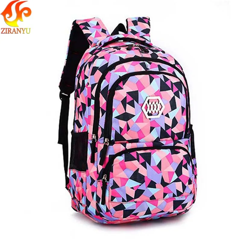 Smirnoff школьная сумка для девочек водонепроницаемый светильник рюкзак для девочек рюкзак с принтом Детские рюкзаки для девочек-подростков
