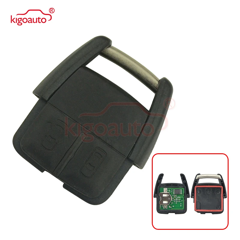 Автомобильный ключ Kigoauto 2 кнопки 433 МГц для Opel Vauxhall Holden Astra G Zafira A 93176615 2003 2004|Ключ от