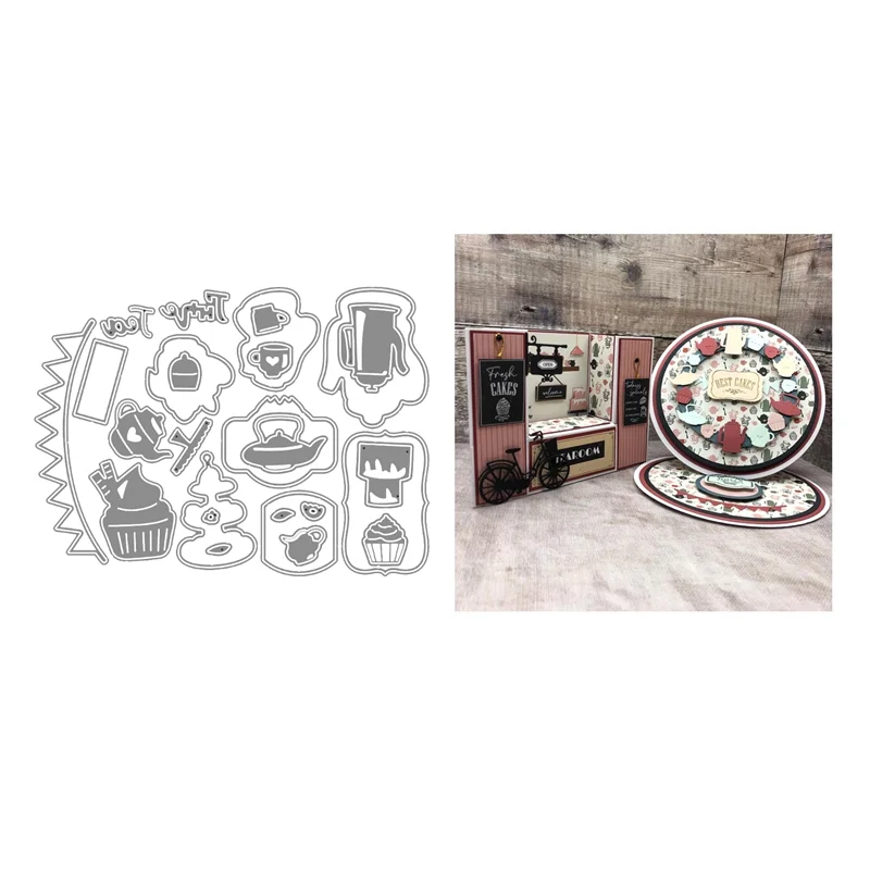 Новинка 2021 г. металлические Вырубные штампы и Скрапбукинг для изготовления