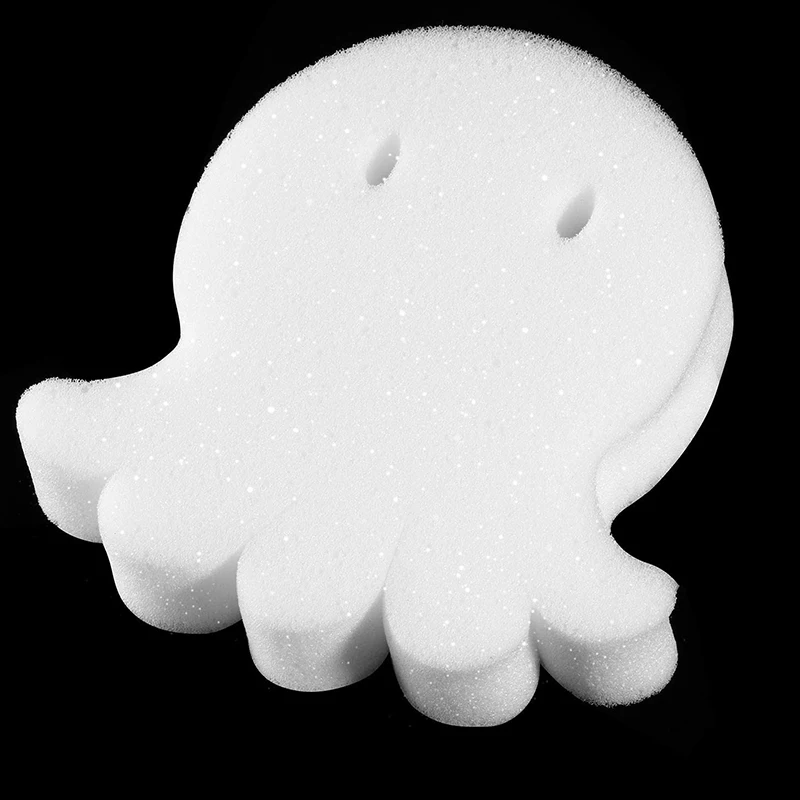 

16 Pieces Creamy Oil Absorbing Scum Sponge for Hot Tub Swimming Pool and Spa (Octopus-Shaped)