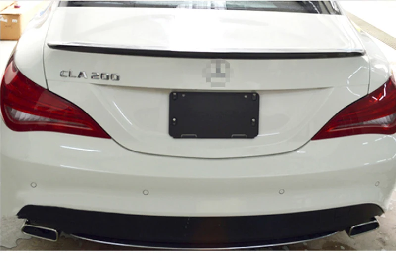Спойлер для Mercedes CLA CLA45 W117 C117 задний спойлер багажника из углеродного волокна Cla 200