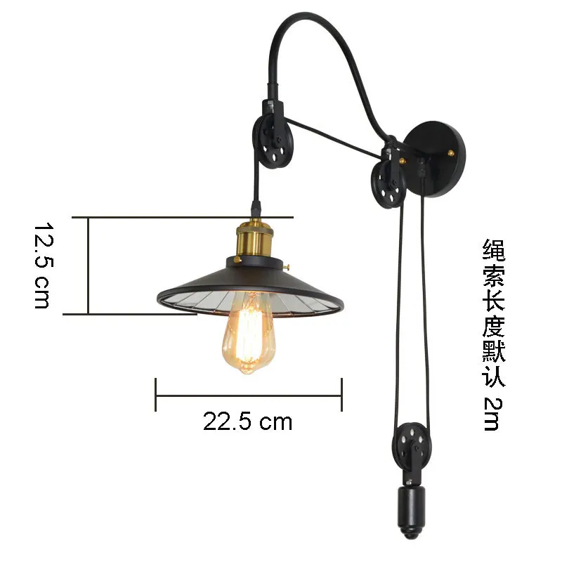 

loft wandlamp crystal aisle dining room bedroom luminaria de parede home deco