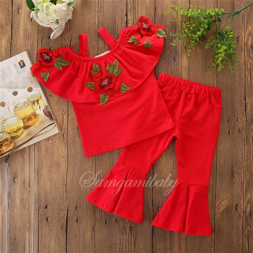 

1-5 Years Autumn Winter Toddler Kids Baby Girls Clothes Tracksuit Sets Pink Long Sleeve Leopard Tops Long Pants Outfits