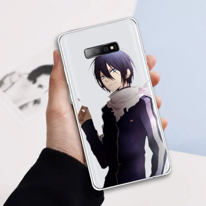 

Noragami yato manga Anime Phone Case Transparent For Samsung Galaxy A71 A21s S8 S9 S10 plus note 20 ultra