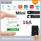 Умный мини-переключатель Aubess, 16 А, с поддержкой Wi-Fi
