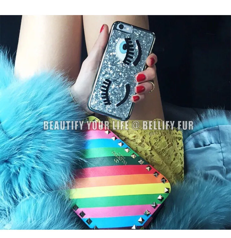 Модные Роскошные шубы из 2020 натурального Лисьего меха великолепные светильник