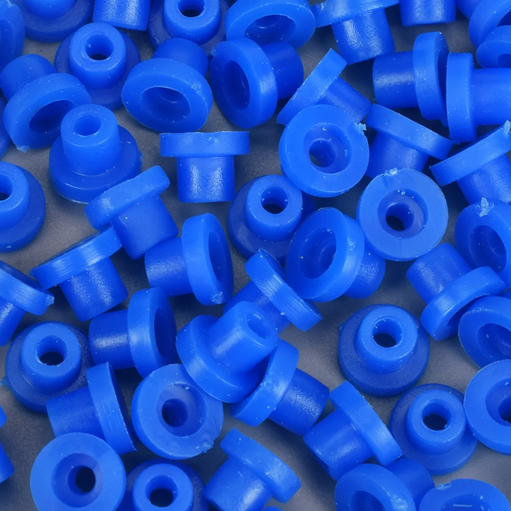 100 штук пакет силиконовая прокладка резиновая тату машина т игла ниппель втулки