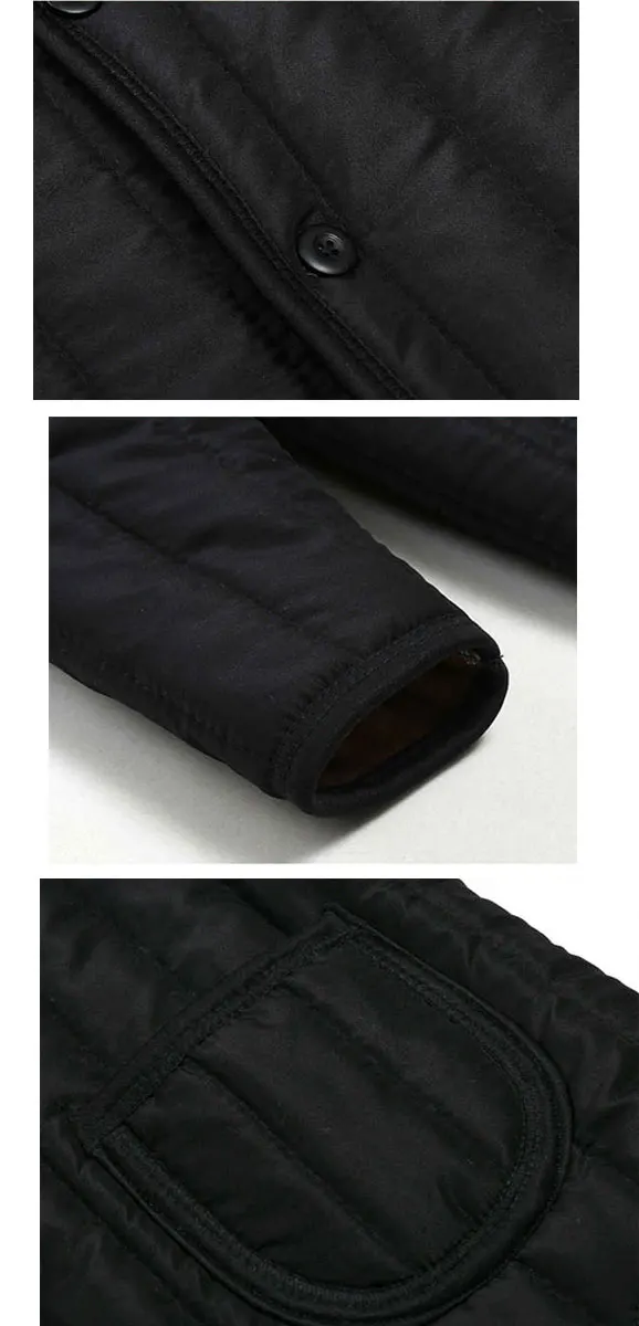 Подарок для отца зимнее мужское пальто Толстая теплая бархатная куртка Мужская