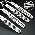 Профессиональные Парикмахерские ножницы для стрижки волос, 440с, 677, 5 дюймов