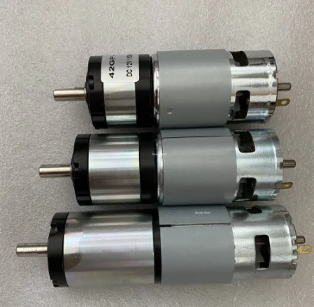 42GP775 AC/DC 12V/24V DC планетарный редуктор 42 мм крутящий момент металл сделай сам
