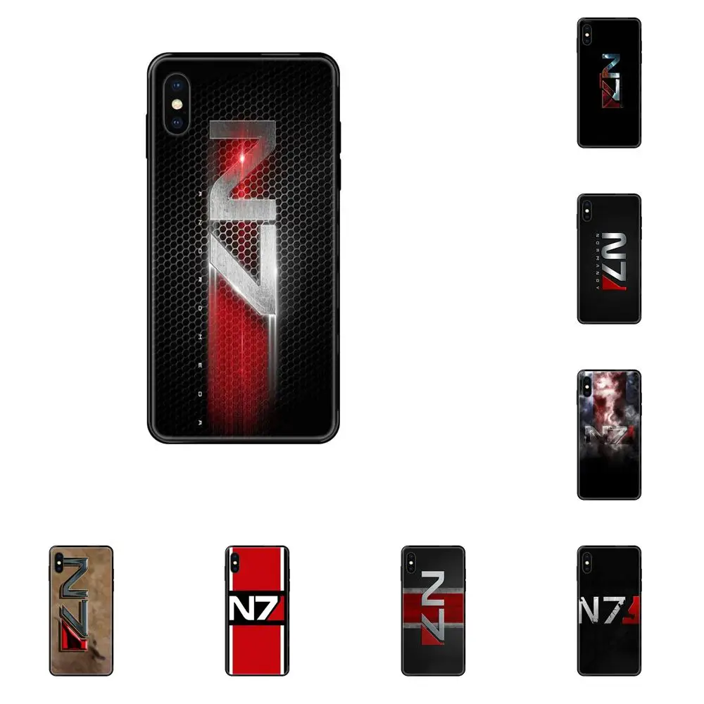 Чехол для Galaxy S5 S6 S7 S8 S9 S10 S10e S20 edge Lite Plus Ultra TPU Capa Coque Greatest Mass Effect N7 Armour|Бамперы| |