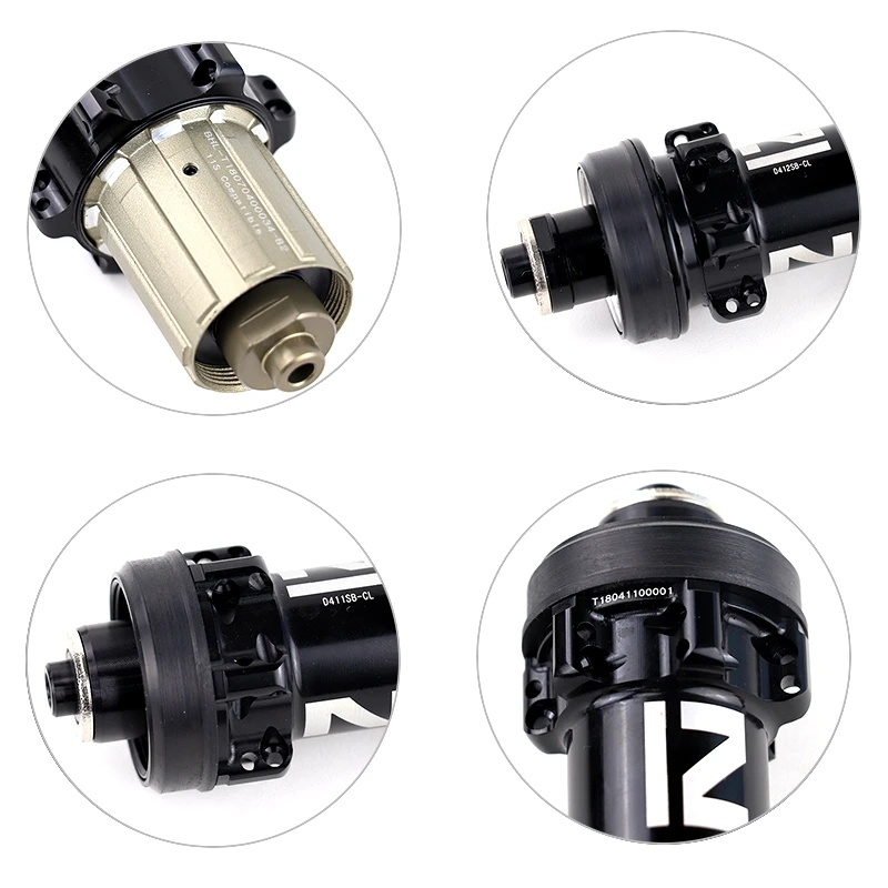 Горячая Тайвань Novatec D411SB-CL D412SB-CL 24 Отверстия дорожный дисковый тормоз Центральный замок велосипед концентраторы 2+ 4 герметичные подшипники ABG