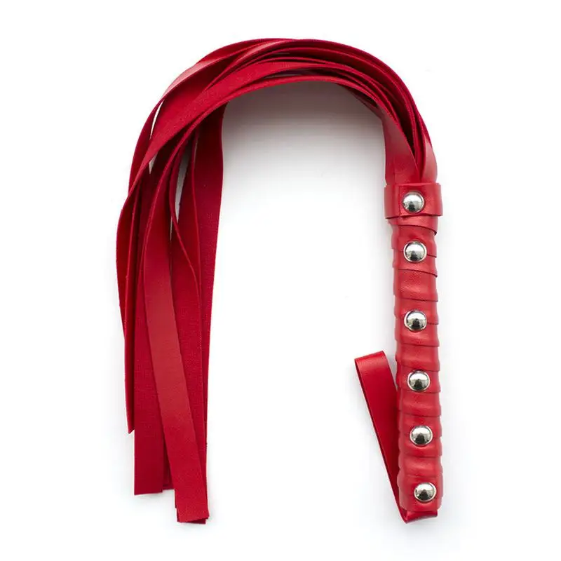 Секс-игрушки с кожаным плетком женские приборы флирт игрушки для - Цена: 178.2