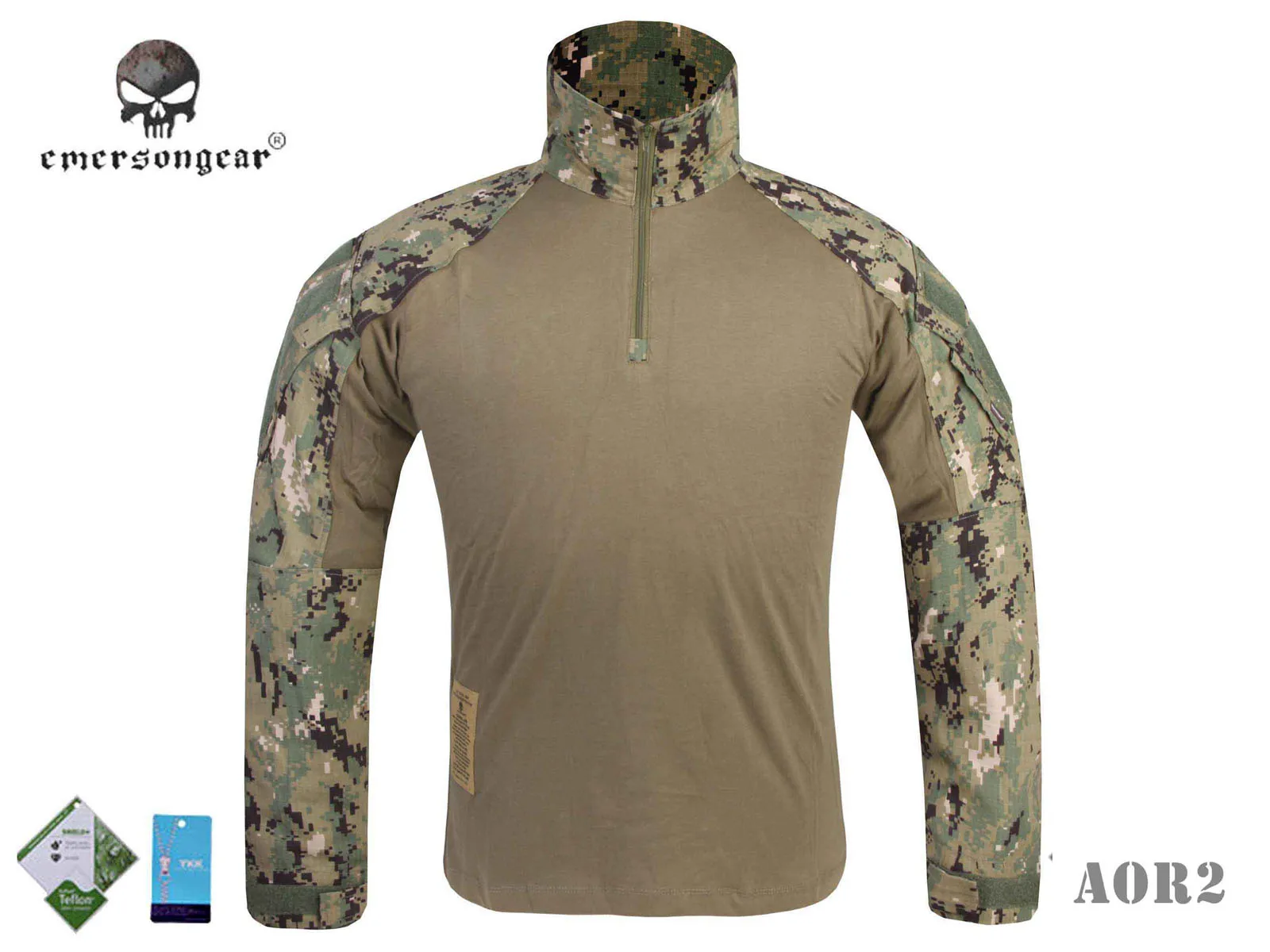 Emerson G3 армейская рубашка страйкбола Военная тактическая bdu EM8596 AOR2|t-shirt ink|t-shirt