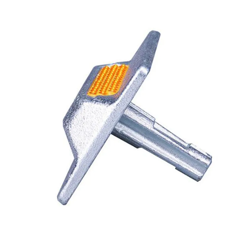 Желтый отражатель 50T стальной кошачий глаз|Отражатели| |