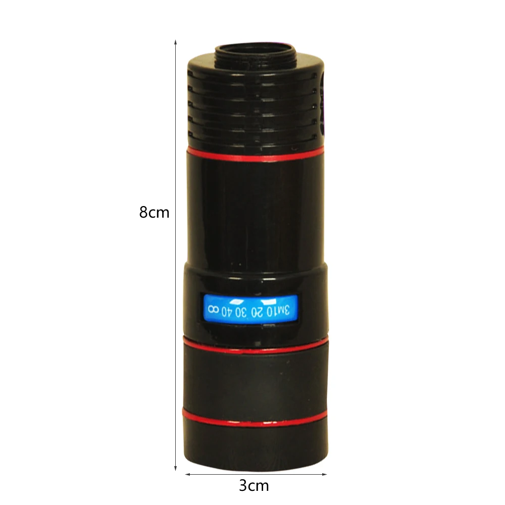 

Monocular With Smartphone Holder 12x Zoom Magnification Eyepiece Telescope For Outdoor Wildlife Bird Watching Camping Hiking