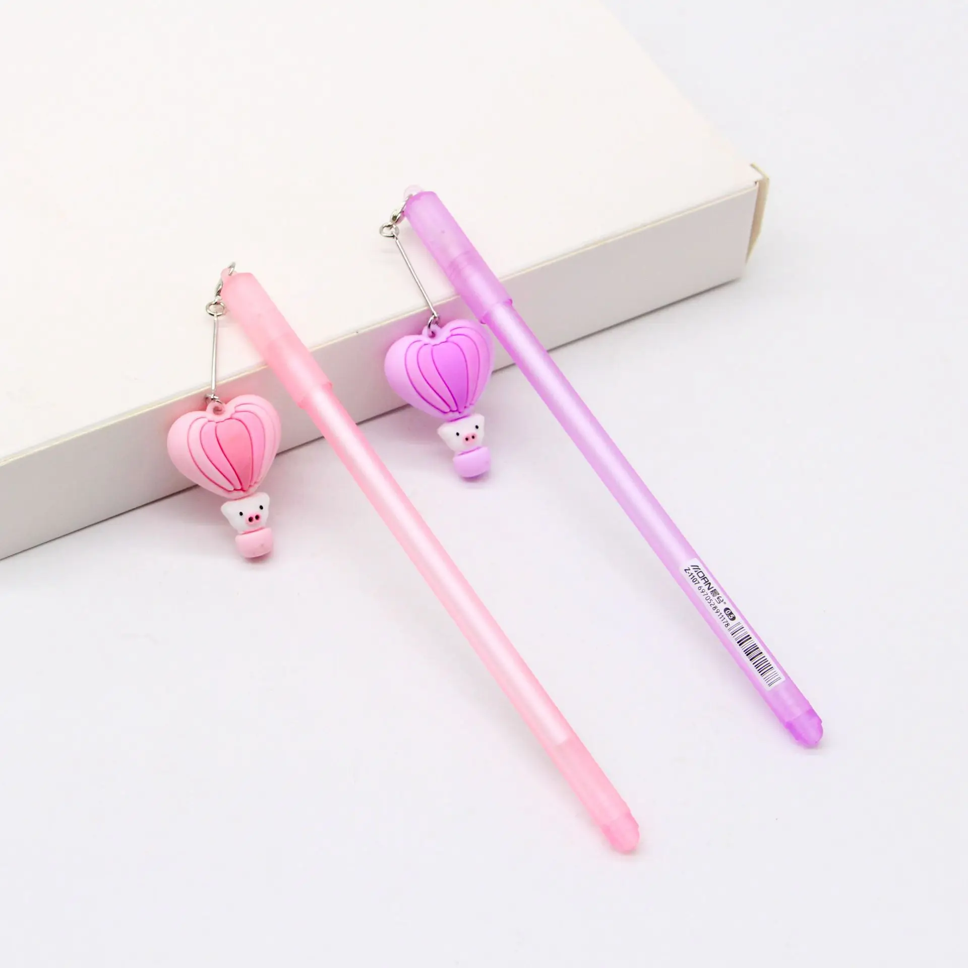 24 шт Мультяшные стильные гелевые ручки корейские креативные канцелярские