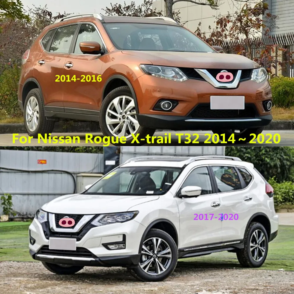 Для Nissan Rogue X-trail T32 2014 2015 2016 2017 2018 2019 2020 Карбоновый козырек бокового зеркала.