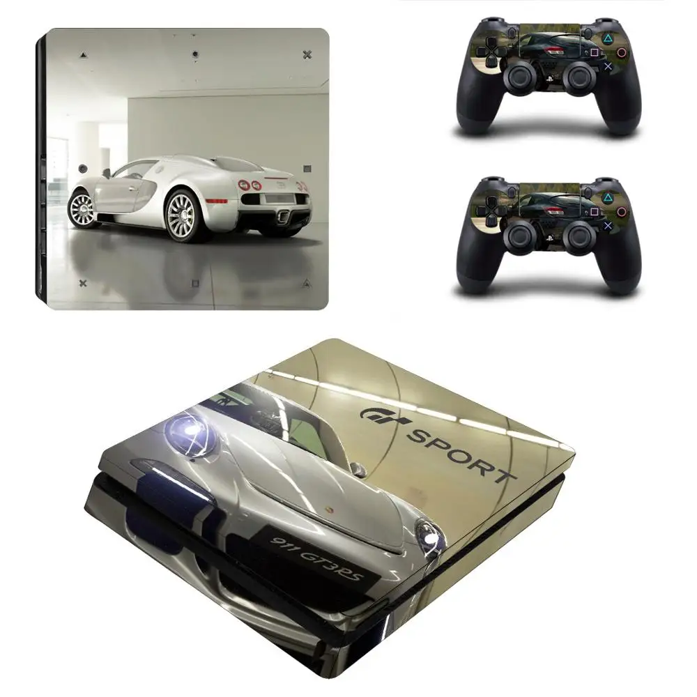 Гран Туризмо GT Sport PS4 тонкий Стикеры s Play station 4 кожи наклейка для Игровые приставки