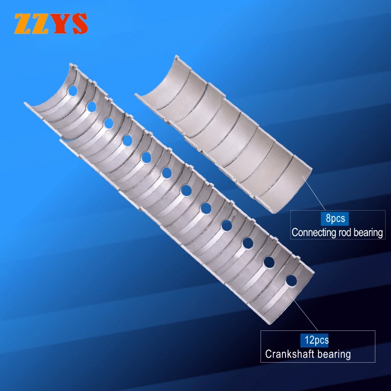 Комплект главных подшипников коленчатого вала STD + 0,25 + 0,5, шатун для Suzuki GSX-R400 GSXR400 GSX-R, 400, GSXR 400, GSX-R400R SP