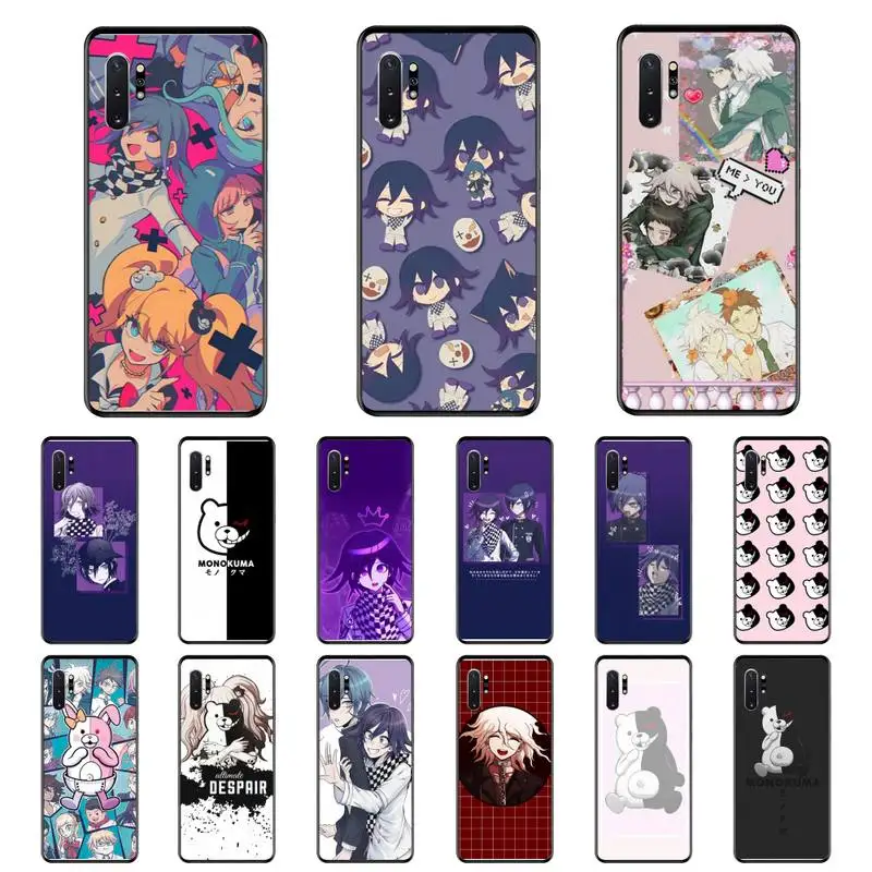 

DANGANRONPA Phone Case For Samsung Note8 9 10 20 case for Note10Pro 10lite 20ultra M20 M31 Funda Case