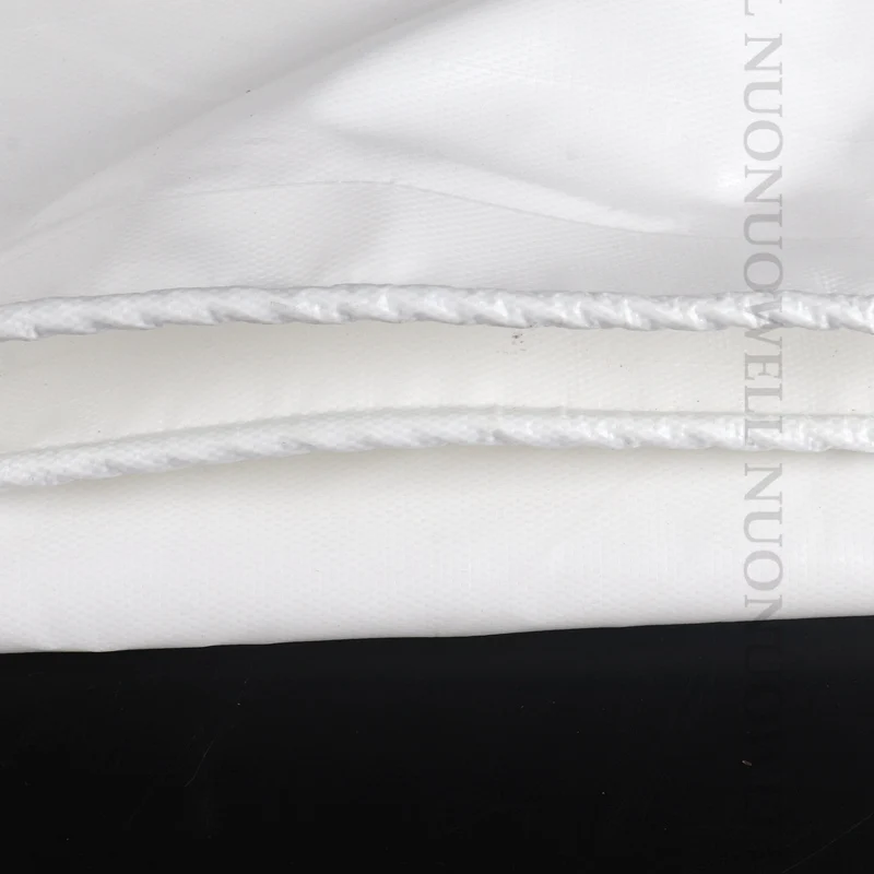 Белый утолщенный ПВХ брезент размером 0 45 мм непромокаемый двухсторонний